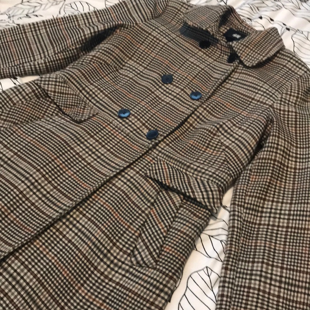 Houndstooth coat